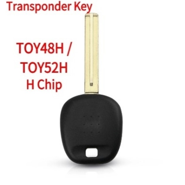 2013-2020 Toyota / Scion - TOY48H / TOY52H Transponder Key (H Chip)(Aftermarket chip/OEM chip )(No logo)